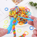 MEGANEOPRE Loom Bracelet Bands Kit 4500+ Pcs 15 Colors Clips Hooks Loom by Deal US
