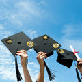 Tongcloud Graduation Stickers 360pcs Black Gold 3.8cm Round Labels Class 2024 by Deal US