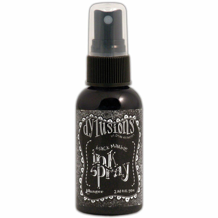 Ranger Dylusions Ink Spray 2oz Black Marble by Deal US