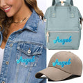 Cute Fashion Big Letters Sequins Patch Angel Girl Bling Iron On Sew On by Deal US