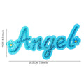 Cute Fashion Big Letters Sequins Patch Angel Girl Bling Iron On Sew On by Deal US