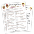 WeMaison Bible Game Cards 20 Pcs Christian Trivia Party Game A02 by Deal US