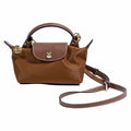 XKE-X Adjustable Leather Crossbody Handbag Strap Brown Gold by Deal US
