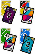 Mattel UNO FLIP! Family Card Game 112 Cards Sturdy Storage Tin Ages 7+ by Deal US