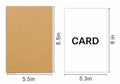 MINGUANGXIXSW Floral Thank You Cards with Kraft Envelopes 8.5x5.5 Inch by Deal US