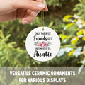 Voatok Promoted to Auntie Ornament Pregnancy Announcement Gift Decor by Deal US