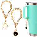 XANGNIER Personalized Handle 2 Pcs for YETI 25-42oz & BrüMate 24-40oz Tumbler by Deal US