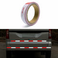 LANZMYAN Reflective Safety Tape 2in x 65ft Red White Waterproof Outdoor by Deal US