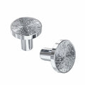 Rergy 10 Pack Silver Zinc Alloy Drawer Knobs Cabinet Pulls Decorative Hardware by Deal US