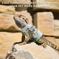 AnoleAir Bearded Dragon Adjustable Harness and Leash Green by Deal US