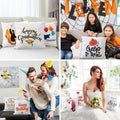 OLSUNOR 16 Pack 17.7"x17.7" White Sublimation Pillow Covers for DIY & Crafts by Deal US