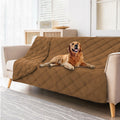 fuguitex Waterproof Reversible Dog Blanket Small 30x53 Brown Size 30x53 by Deal US
