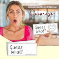 Guess What Surprise Scratch Cards 3x8in Silver 2 Set Personalized Travel Gift by Deal US