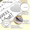 Guess What Surprise Scratch Cards 3x8in Silver 2 Set Personalized Travel Gift by Deal US