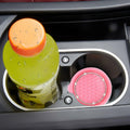 Toiyason Car Cup Coaster Universal Spill Holder Bling Rhinestone Pink 2 Pack by Deal US
