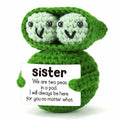 LEJIAJINW Handmade Mini Peas Gift for Sister Best Friend Cute Valentine by Deal US
