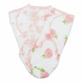 Ziggy Baby Swaddle Blanket Adjustable Wrap 3Pack Pink Peony Heart Plaid Size S/M by Deal US