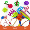 CertBuy 1600PCS Colorful Pipe Cleaners Chenille Stems 10 Colors Bulk Craft by Deal US