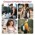 Stanley Cup 3D Embossed Neoprene 40oz Carrier Bag with Strap & Accessories by Deal US