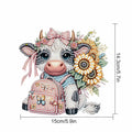 Tontut 5D Cow Diamond Art Painting Kit DIY Special Shape Wall Decoration by Deal US