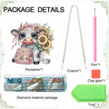 Tontut 5D Cow Diamond Art Painting Kit DIY Special Shape Wall Decoration by Deal US