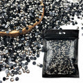 CLRDIVA 5mm Transparent Coffee AB Resin Rhinestones Bulk for Crafting by Deal US