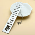 LovizoL Graduation Bookmark 2025 Silver Stainless Steel 1 Pack 1.5x5.12" by Deal US