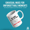 Oh Look My Wife's Last Nerve Sarcastic Funny Ceramic Mug 11 oz White by Deal US