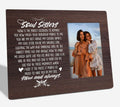 Friends Gift Tabletop Picture Frame Plaque Desk Decor Black by Deal US