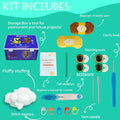 Geynaw Crochet Kit for Beginners Amigurumi Stuffed Animals Tiger by Deal US