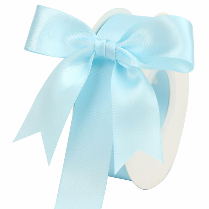 DINDOSAL Satin Ribbon 1 Inch Double Face Turquoise 25 Yards Wedding Decor by Deal US