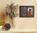 Friends Gift Tabletop Picture Frame Plaque Desk Decor Black by Deal US