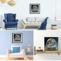 Focart Diamond Painting Kit 12x12 Bull Design Round Drill Crystal Rhinestone by Deal US