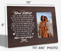 Friends Gift Tabletop Picture Frame Plaque Desk Decor Black by Deal US