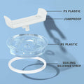 NETRIWOW 2 Pcs Tumbler Lid for Stanley 40oz Cup Dustproof Spill Proof White by Deal US