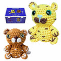 Geynaw Crochet Kit for Beginners Amigurumi Stuffed Animals Tiger by Deal US
