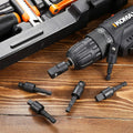 3Pcs Socket Adapter Set 1/4" 3/8" 1/2" Rotatable Impact Grade Drill Bits by Deal US