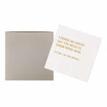 VOWFOO Funny Bible Quote Cocktail Napkins 4.5x4.5in 2-ply 100pcs by Deal US