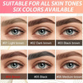 BestBy07/27 evpct Brown Dual-Ended Microblading Eyebrow Pen 1Pc Brush by Deal US
