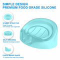 Self Draining Soap Dishes 2-Pack Waterfall Drainer Holder Blue Bathroom Kitchen by Deal US