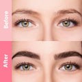 BestBy07/27 evpct Brown Dual-Ended Microblading Eyebrow Pen 1Pc Brush by Deal US