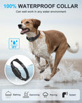 No Shock Dog Training Collar Remote Vibrate Safe Lock Waterproof Black by Deal US