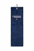 rsmon Cotton Golf Towels 20x17 Inch Red Navy Blue White Pack of 3 by Deal US