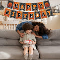 GLASNES Basketball Birthday Banner Happy Birthday Party Decoration by Deal US