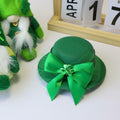 St. Patrick’s Day Leprechaun Top Hat Hair Bow Clips Green Clover Shamrock by Deal US