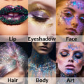 UCANBE Red Body Glitter Stick Chunky Makeup for Face Hair Lips by Deal US
