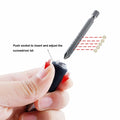PANSHIYON Cam Lock Assembly Tool Magnetic 1/4" Hex Shank PH2 Bit by Deal US