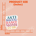 (3Pcs) In My Dance Mom Era Sticker Waterproof Vinyl 3x2.8 Inch Decal by Deal US