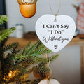 Bridesmaid Maid of Honor Heart Ceramic Ornament Wedding Gift by Deal US