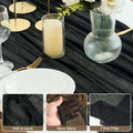 Putros Cheesecloth Table Runner Misty Rose 10FT 6pcs Boho Gauze 120 Inch by Deal US